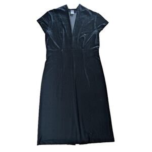 VINTAGE HANKY PANKY WITCHY VELVET DRESS DARK ACADEMIA GOTH